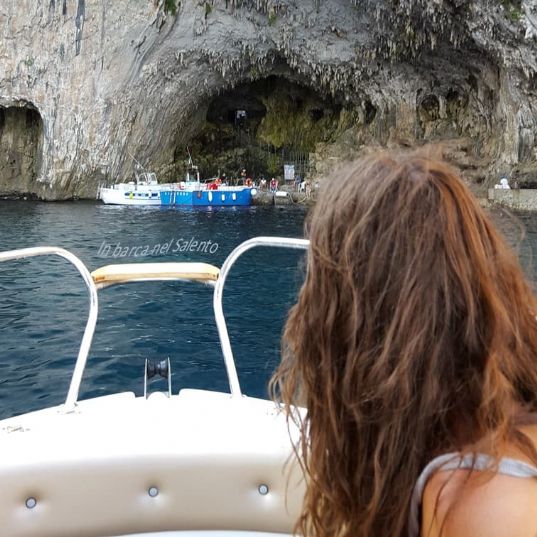 Grotta Zinzulusa in barca