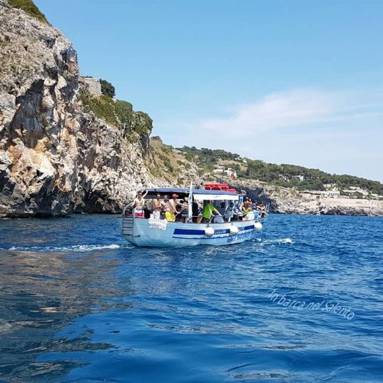 Tour in barca Castro Otranto