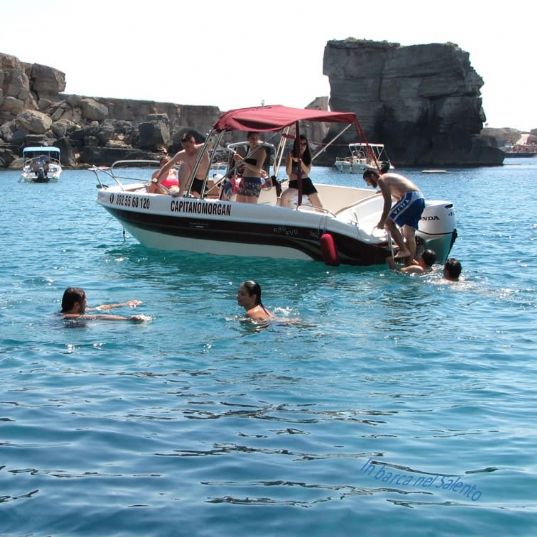 Sosta bagno a Porto Miggiano