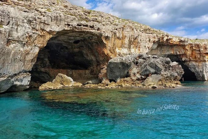 TVE2: Tour delle grotte ioniche di Leuca al tramonto