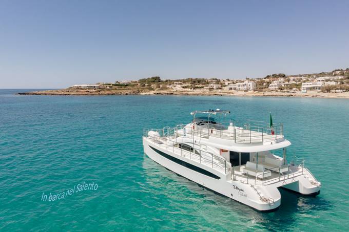 Catamarano Utopia: noleggio esclusivo da Torre vado
